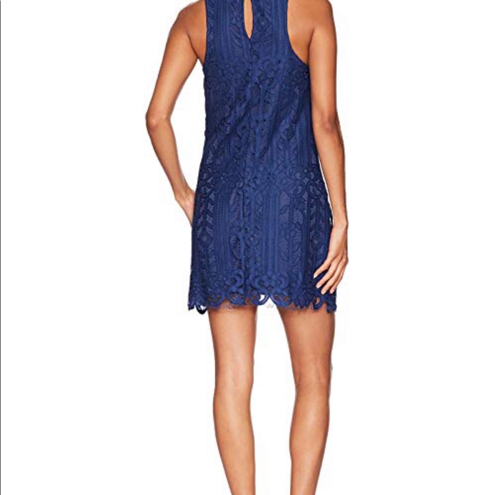 Speechless navy lace dress purchased from Macy’s - Picture 2 of 4